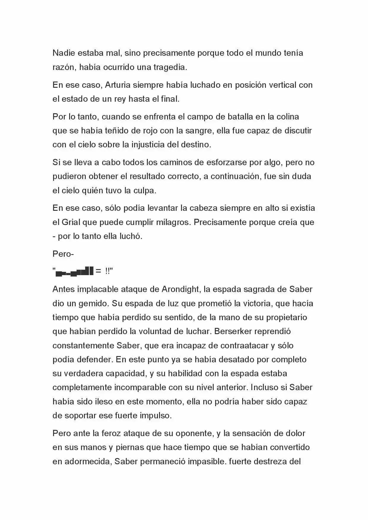 Fate Zero Novela capítulo 84 página 6