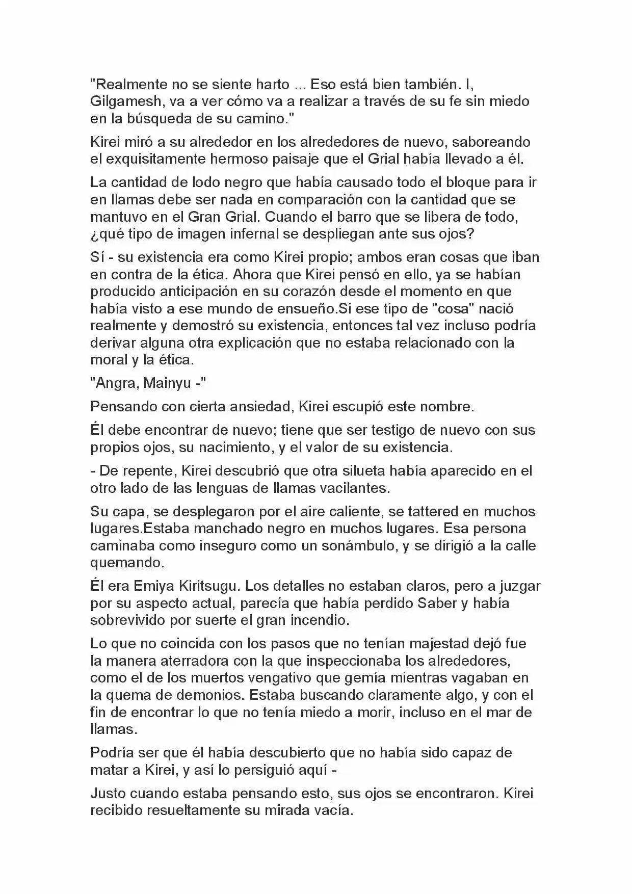 Fate Zero Novela capítulo 87 página 7