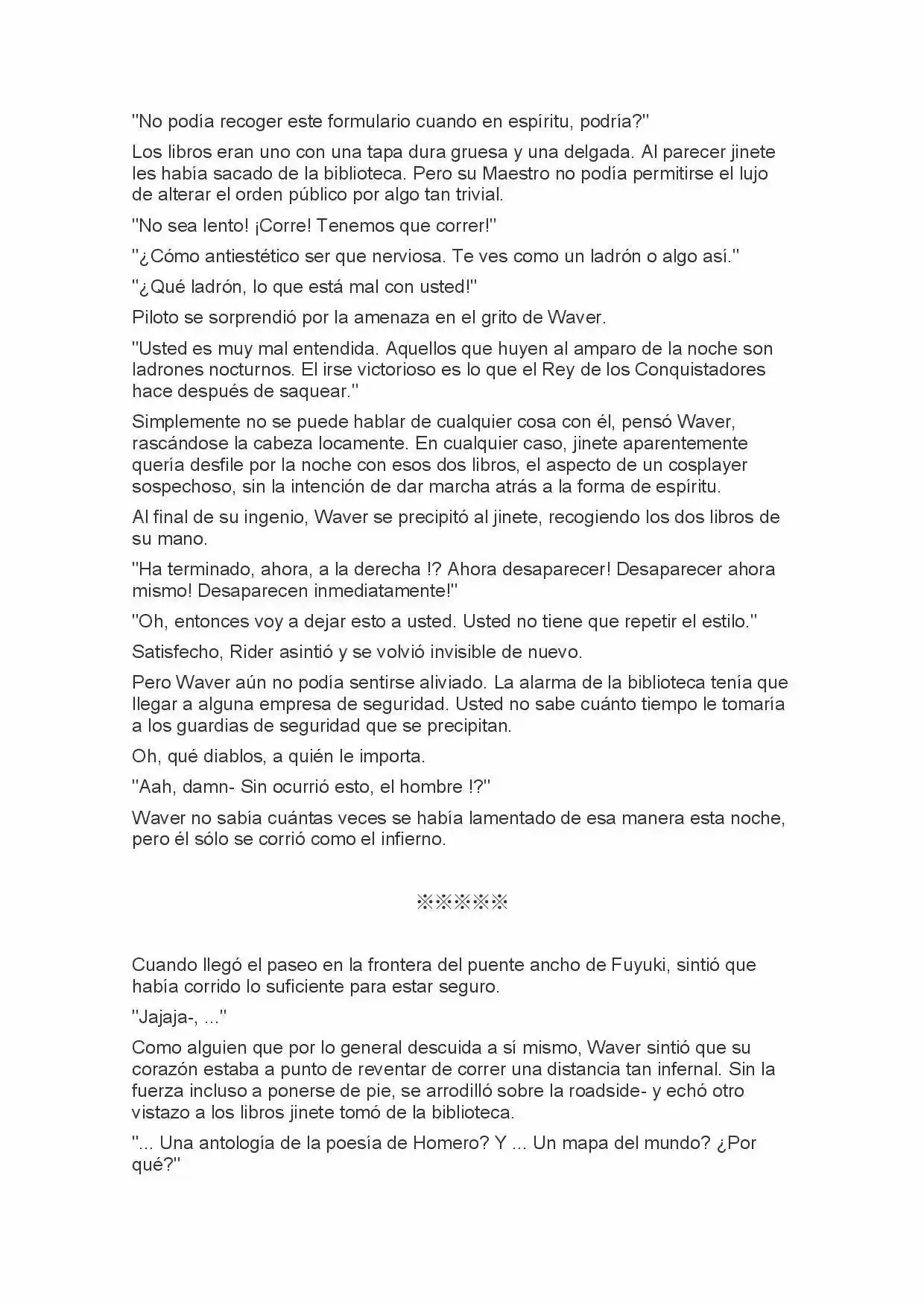 Fate Zero Novela capítulo 9 página 6
