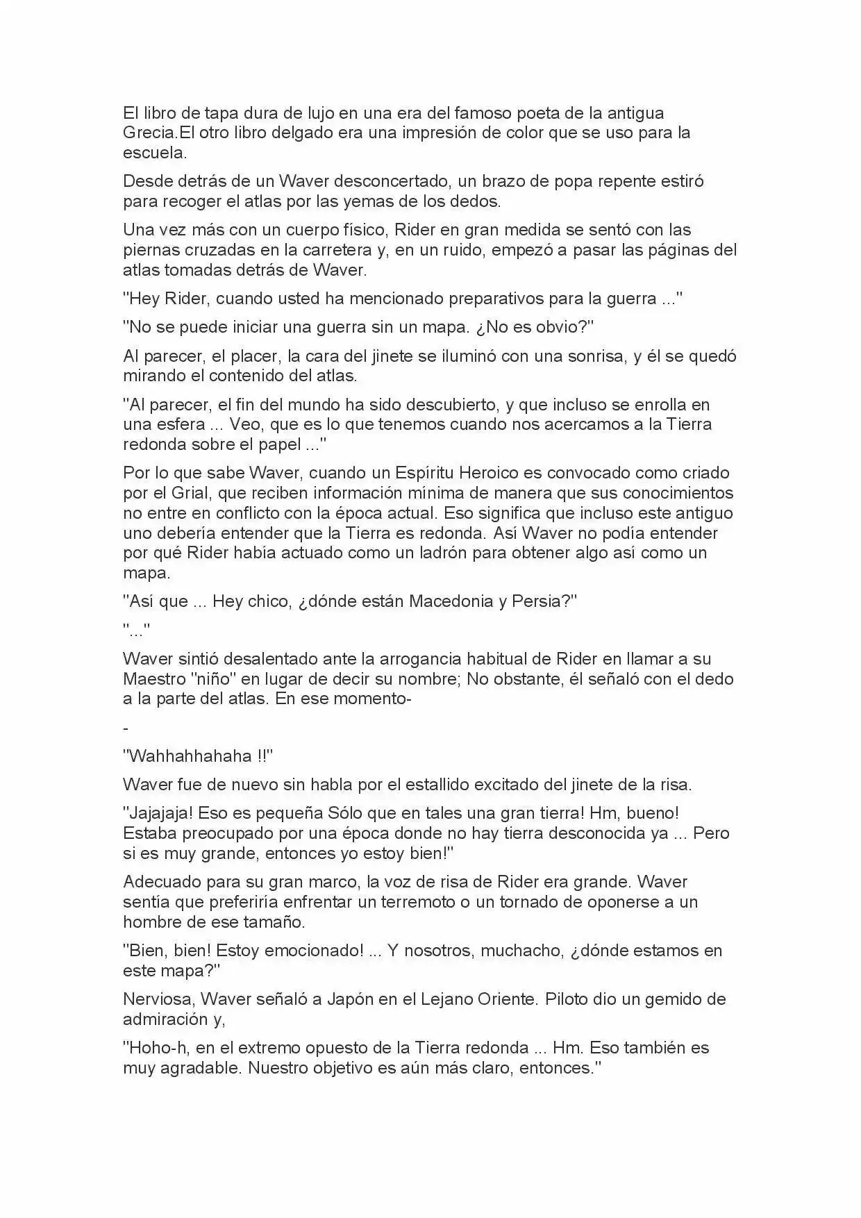 Fate Zero Novela capítulo 9 página 7