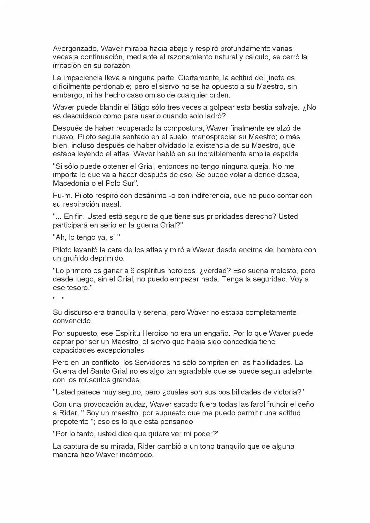 Fate Zero Novela capítulo 9 página 10