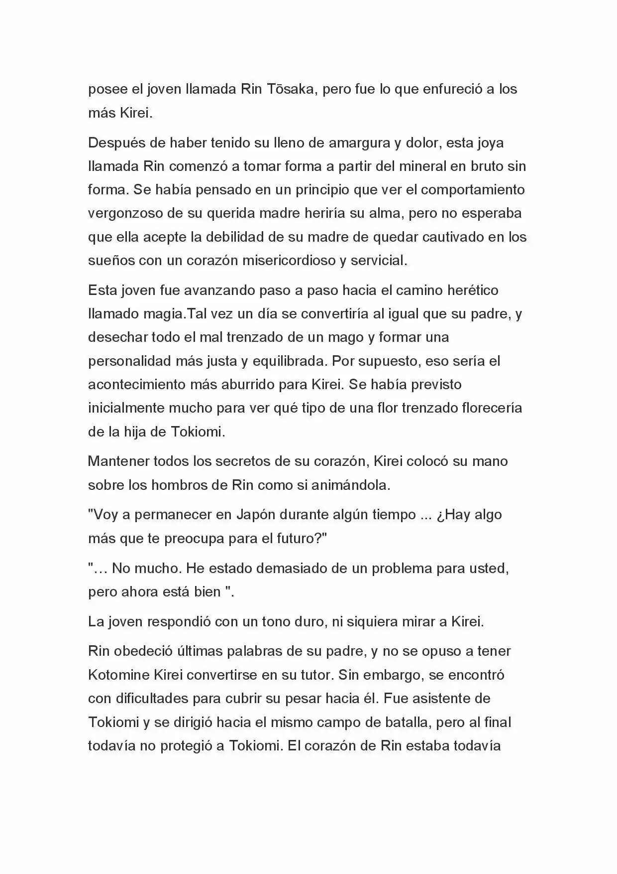 Fate Zero Novela capítulo 91 página 6