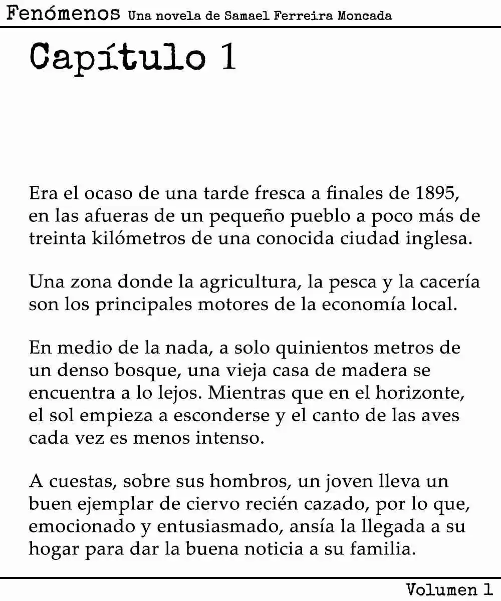 Fenómenos (Novela) - Capítulo 1 - Página 4 - LectorTMOo