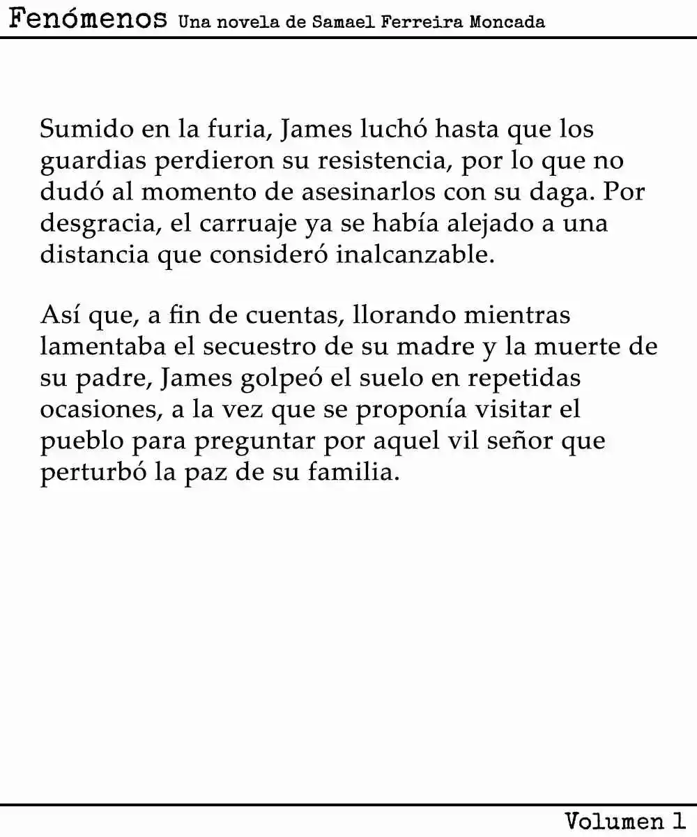 Fenómenos (Novela) - Capítulo 1 - Página 18 - LectorTMOo