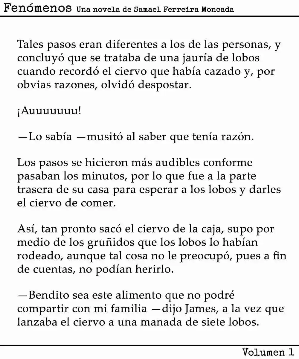 Fenómenos (Novela) - Capítulo 2 - Página 3 - LectorTMOo