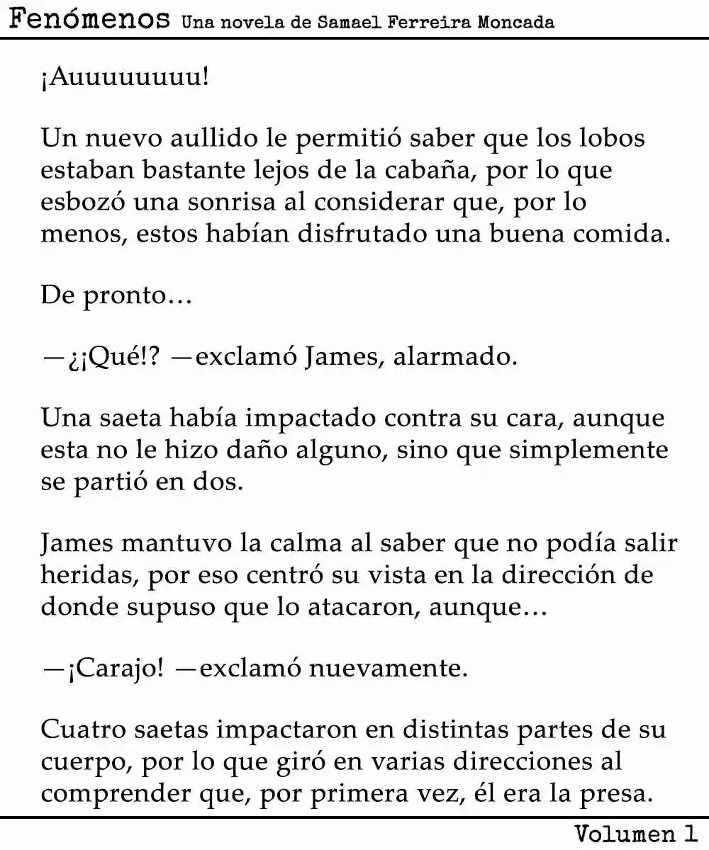 Fenómenos (Novela) - Capítulo 2 - Página 5 - LectorTMOo