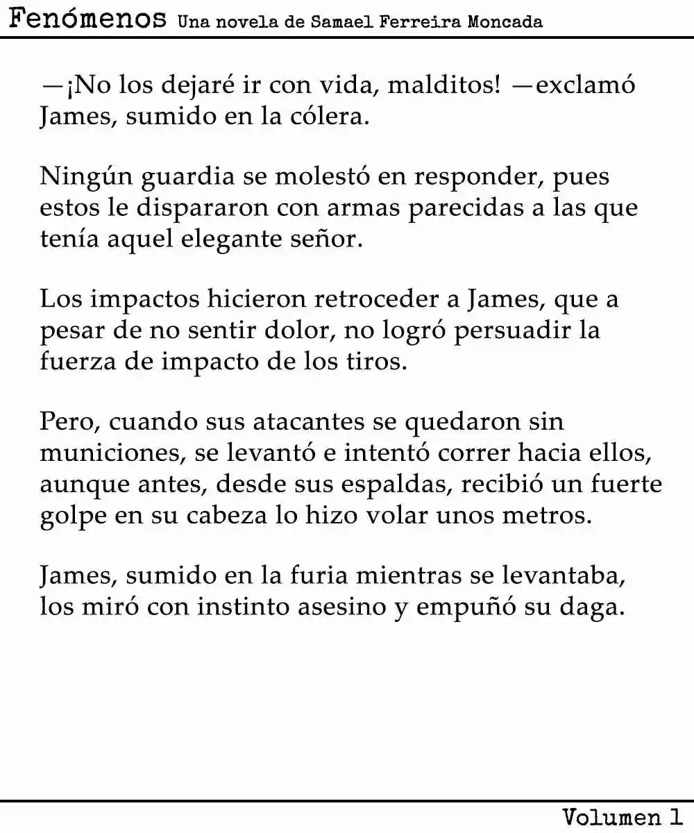 Fenómenos (Novela) - Capítulo 2 - Página 7 - LectorTMOo