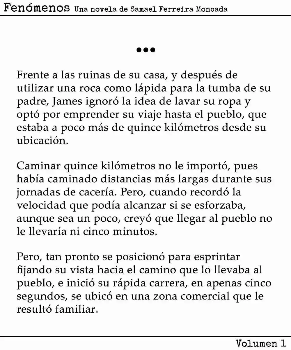 Fenómenos (Novela) - Capítulo 3 - Página 4 - LectorTMOo