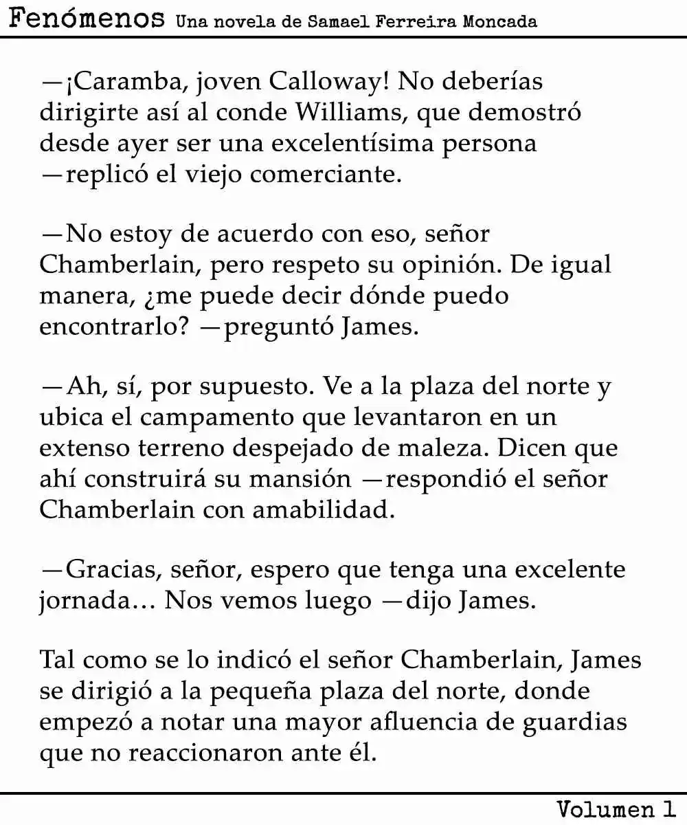 Fenómenos (Novela) - Capítulo 3 - Página 7 - LectorTMOo