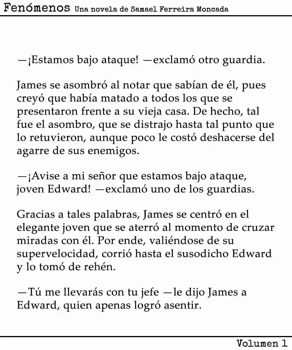 Fenómenos (Novela) - Capítulo 3 - Página 9 - LectorTMOo