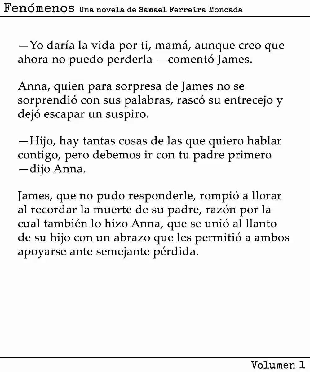 Fenómenos (Novela) - Capítulo 3 - Página 14 - LectorTMOo
