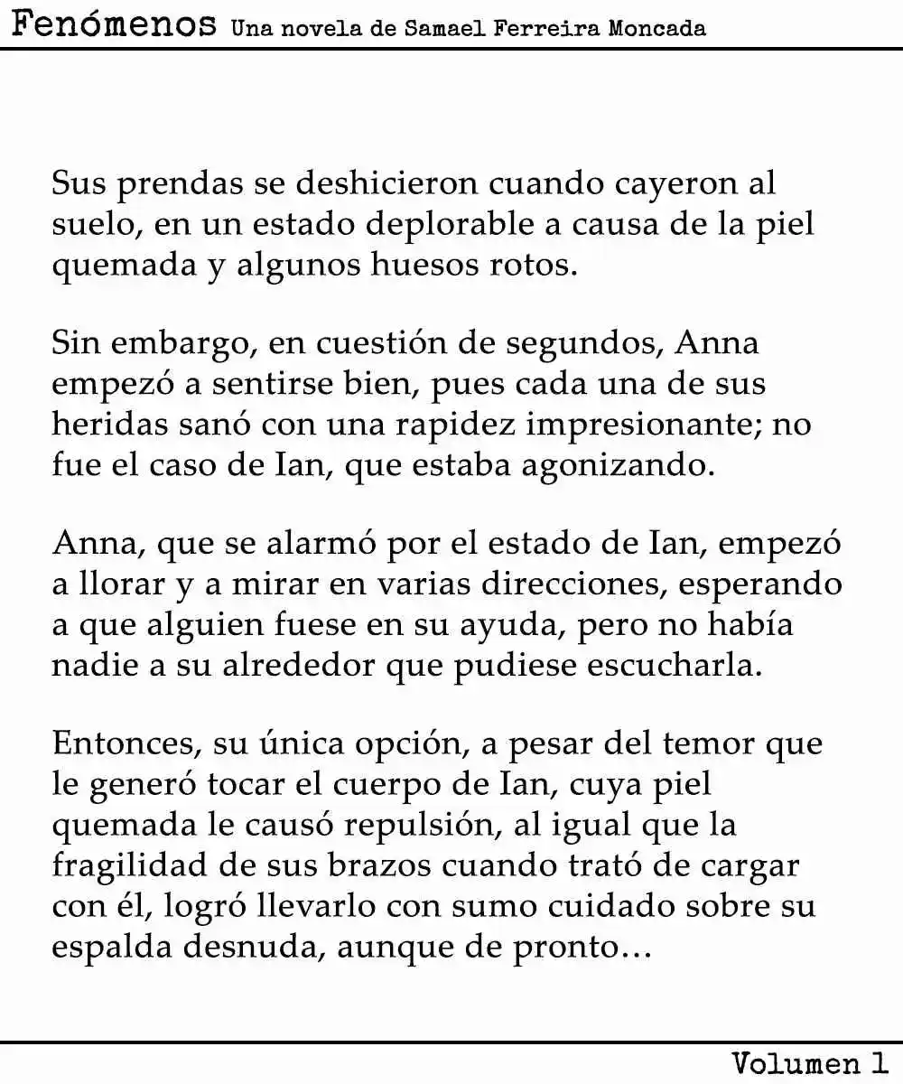 Fenómenos (Novela) - Capítulo 4 - Página 7 - LectorTMOo