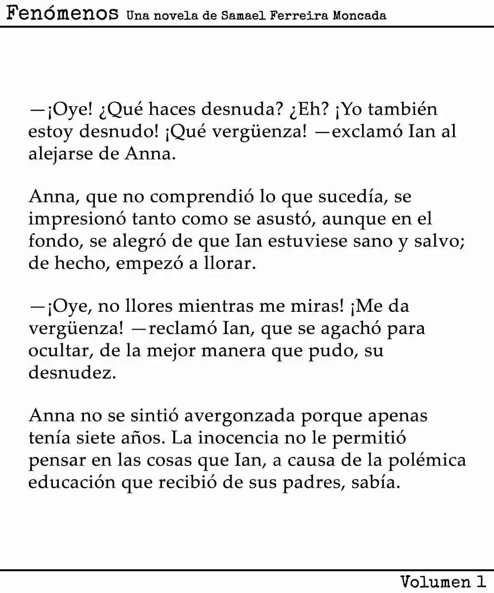 Fenómenos (Novela) - Capítulo 4 - Página 8 - LectorTMOo