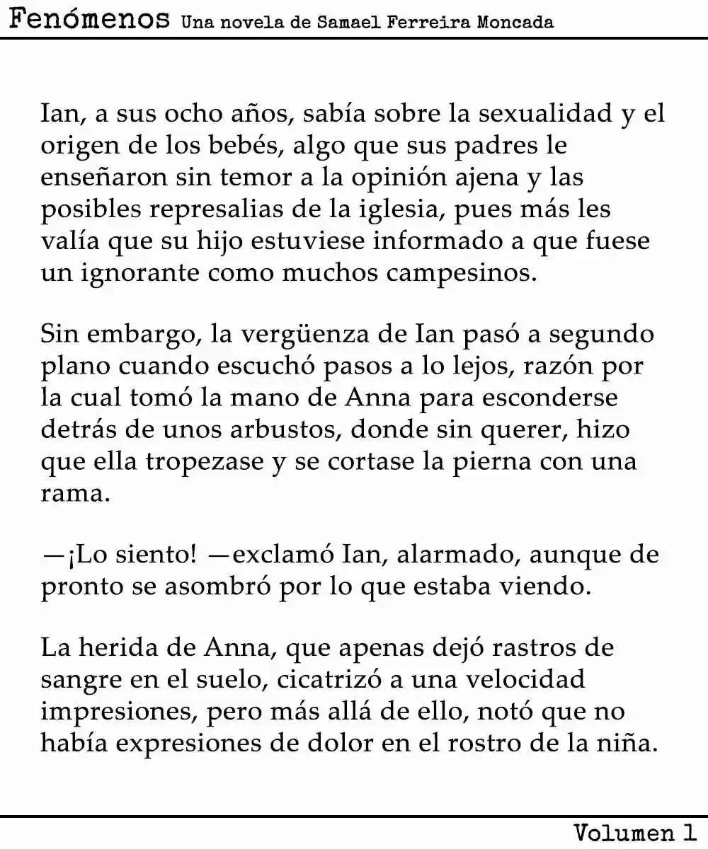 Fenómenos (Novela) - Capítulo 4 - Página 9 - LectorTMOo