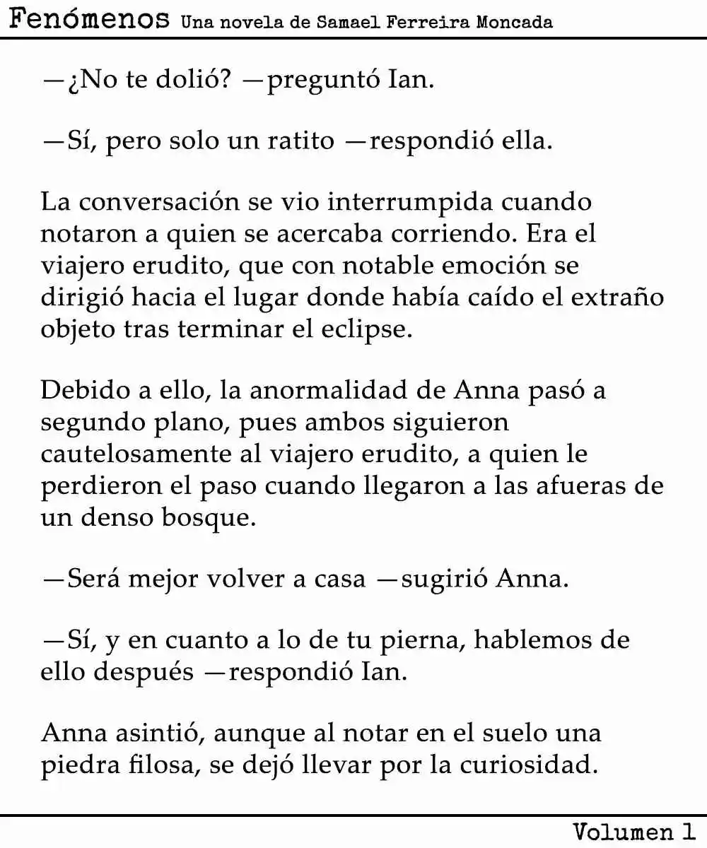 Fenómenos (Novela) - Capítulo 4 - Página 10 - LectorTMOo