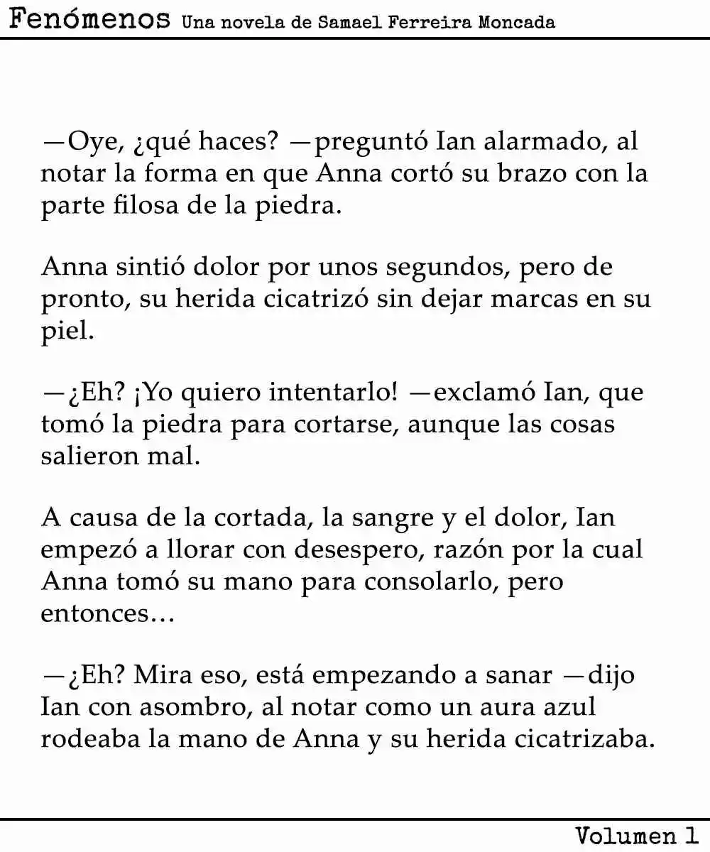 Fenómenos (Novela) - Capítulo 4 - Página 11 - LectorTMOo