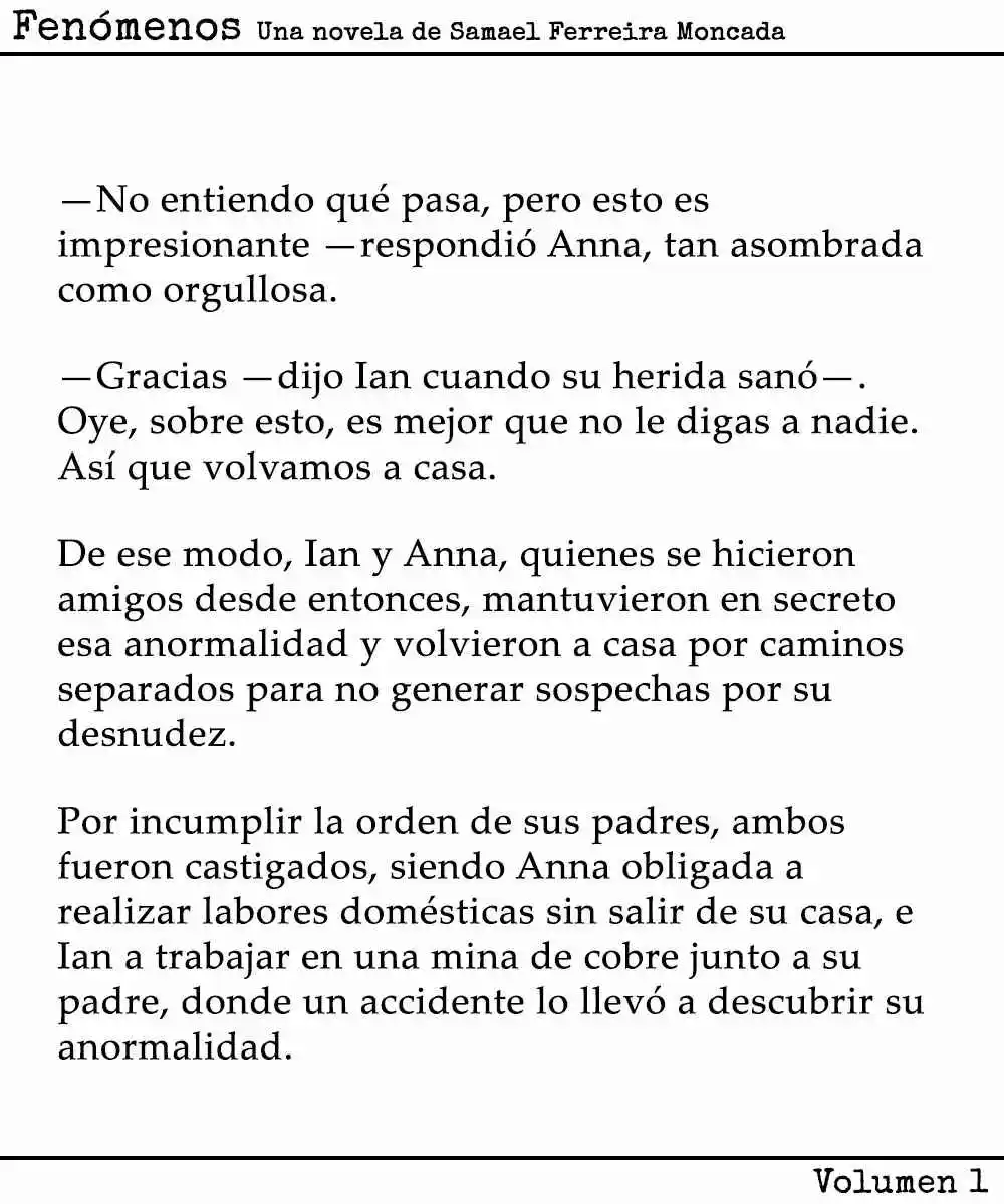 Fenómenos (Novela) - Capítulo 4 - Página 12 - LectorTMOo