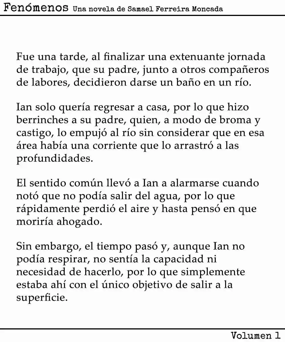 Fenómenos (Novela) - Capítulo 4 - Página 13 - LectorTMOo