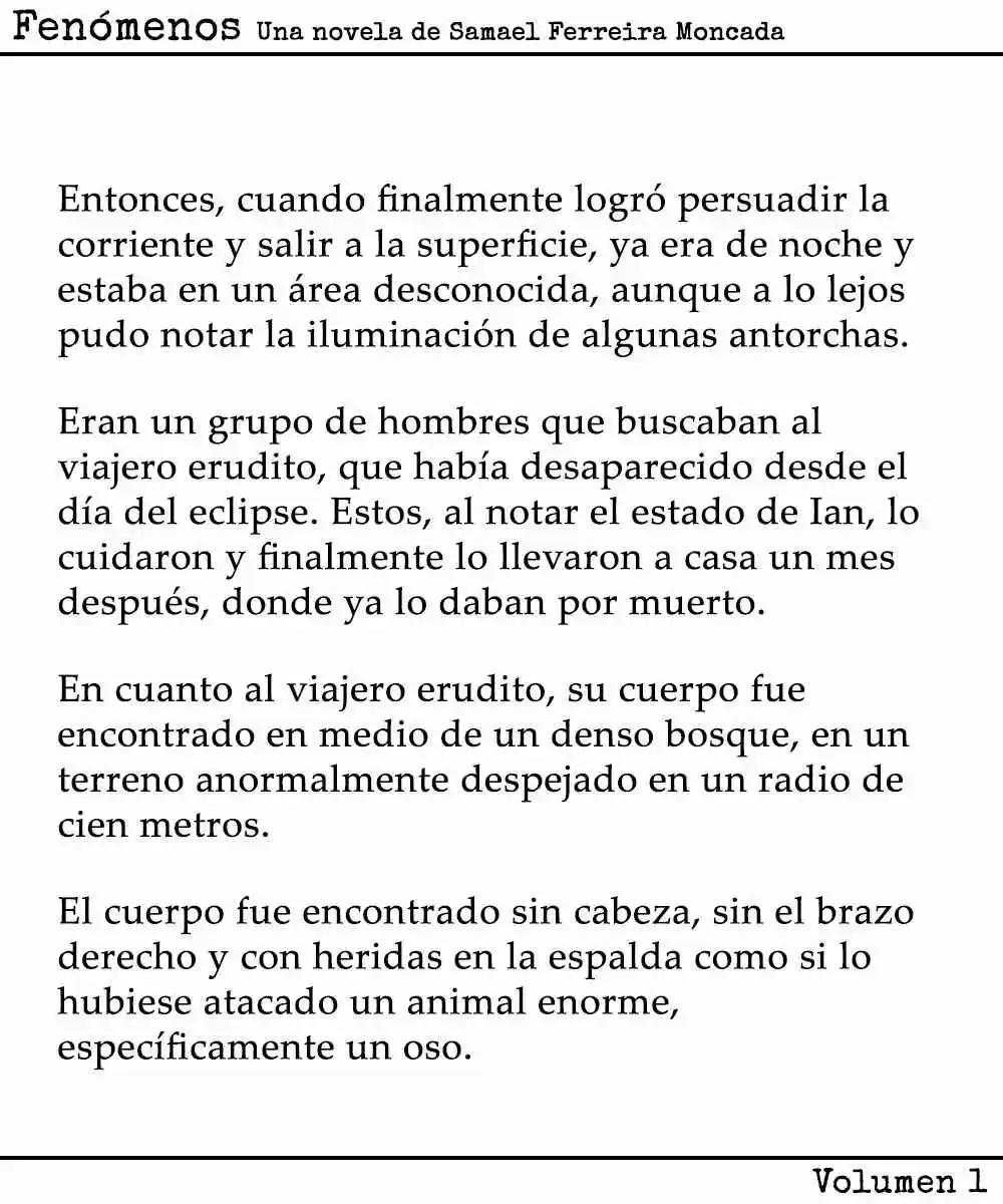 Fenómenos (Novela) - Capítulo 4 - Página 14 - LectorTMOo