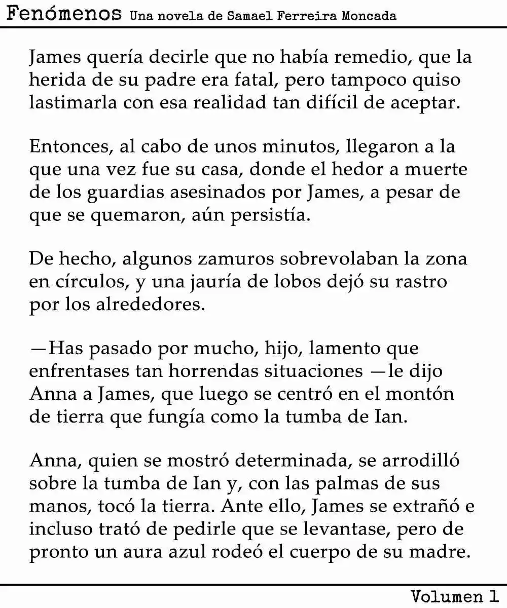 Fenómenos (Novela) - Capítulo 5 - Página 3 - LectorTMOo