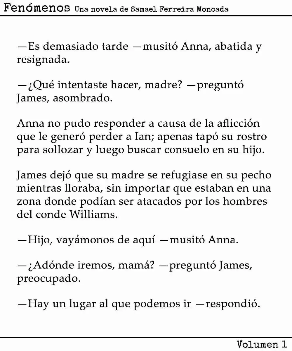 Fenómenos (Novela) - Capítulo 5 - Página 6 - LectorTMOo