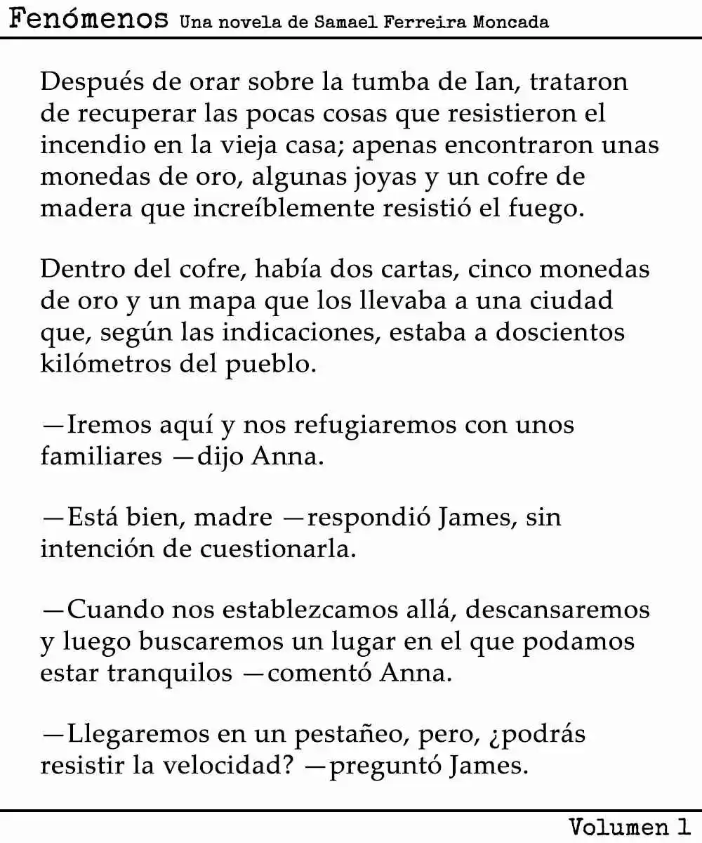 Fenómenos (Novela) - Capítulo 5 - Página 7 - LectorTMOo