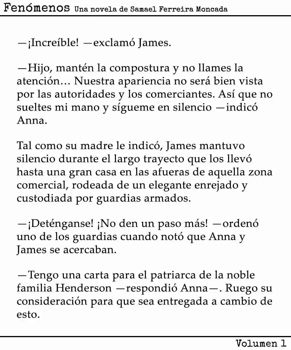 Fenómenos (Novela) - Capítulo 5 - Página 9 - LectorTMOo
