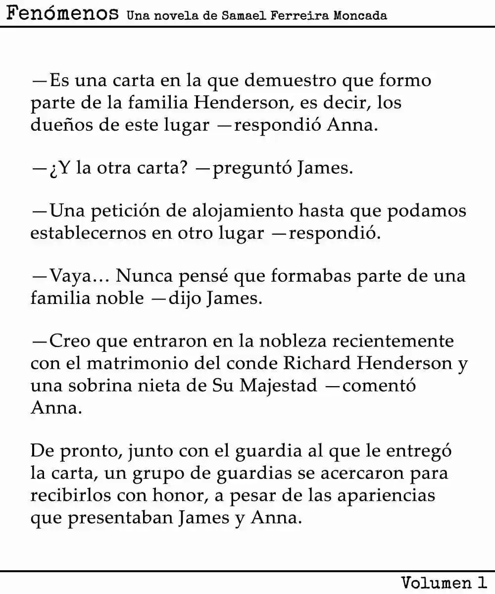 Fenómenos (Novela) - Capítulo 5 - Página 11 - LectorTMOo