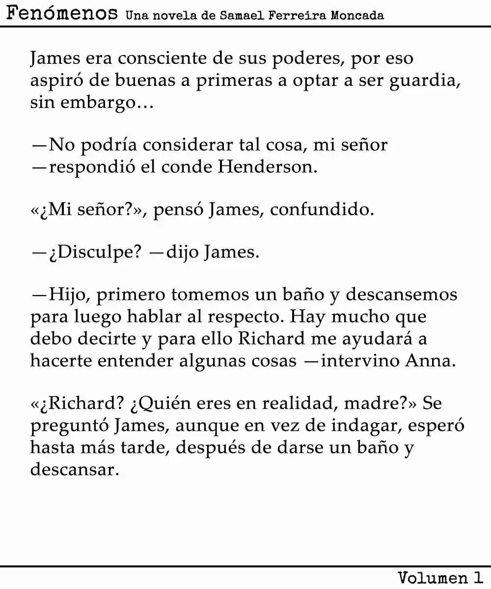 Fenómenos (Novela) - Capítulo 5 - Página 13 - LectorTMOo