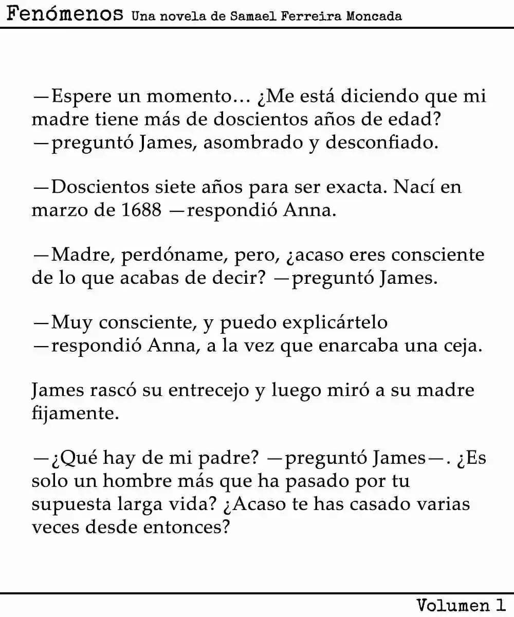 Fenómenos (Novela) - Capítulo 6 - Página 2 - LectorTMOo