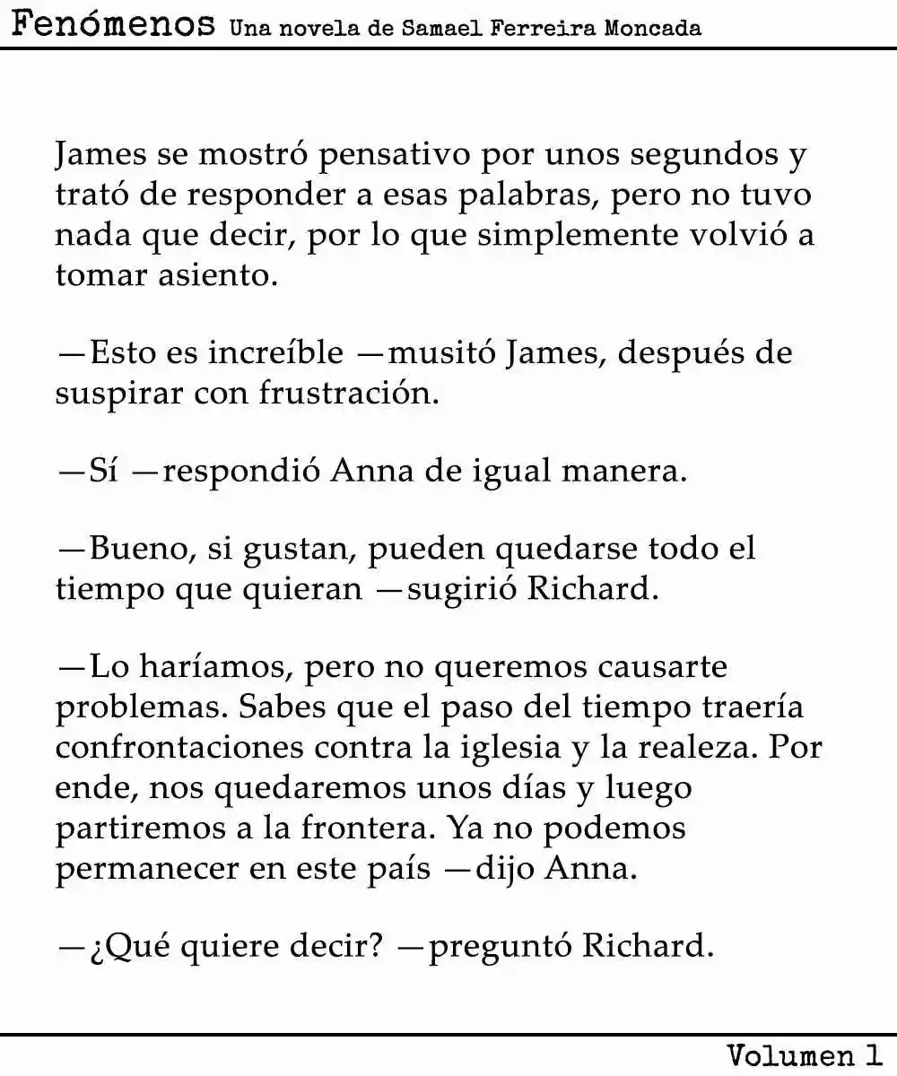 Fenómenos (Novela) - Capítulo 6 - Página 8 - LectorTMOo