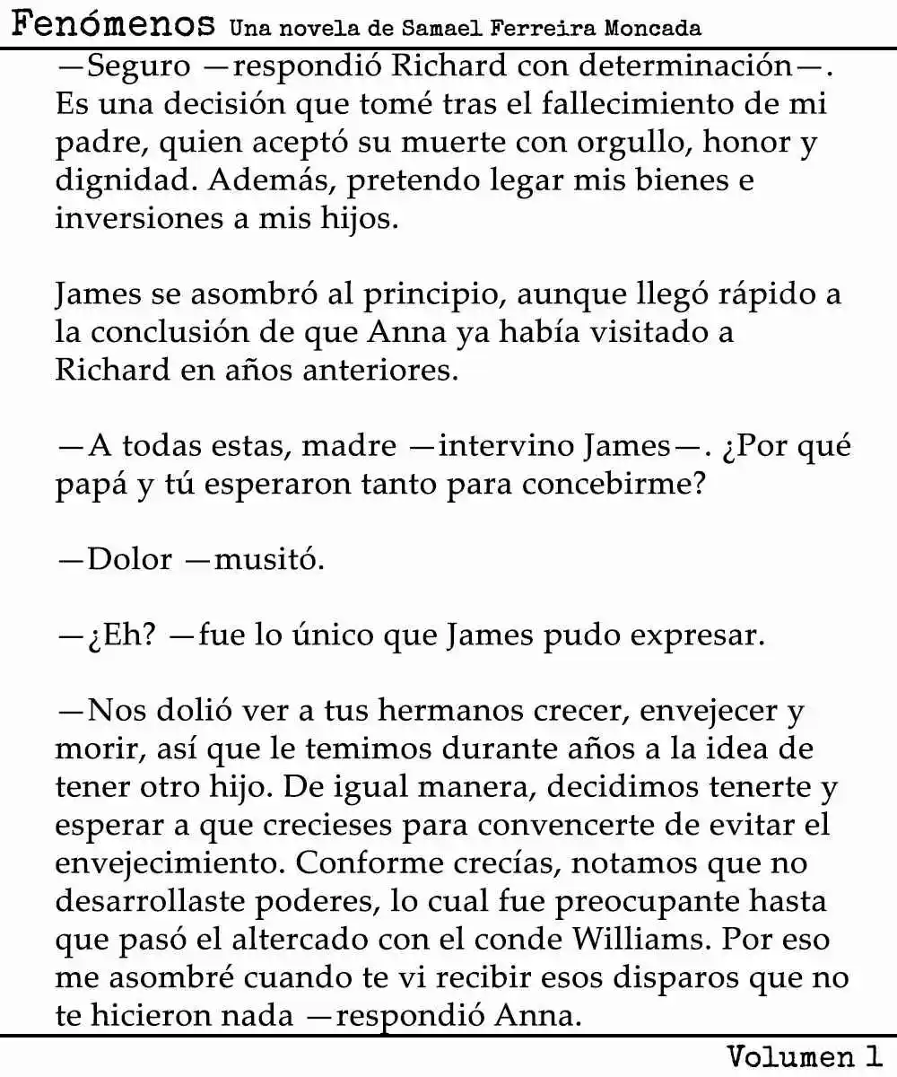 Fenómenos (Novela) - Capítulo 6 - Página 13 - LectorTMOo