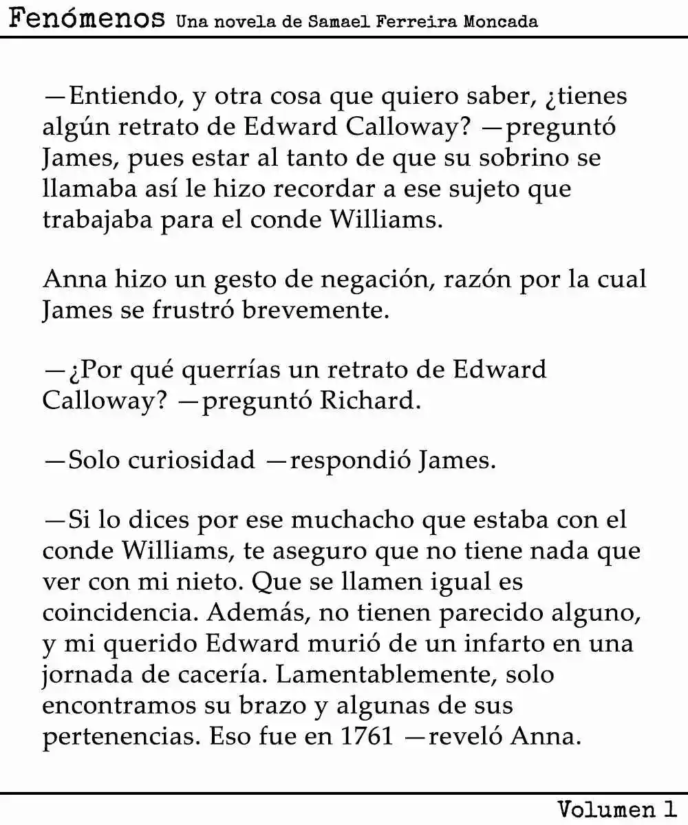 Fenómenos (Novela) - Capítulo 6 - Página 15 - LectorTMOo