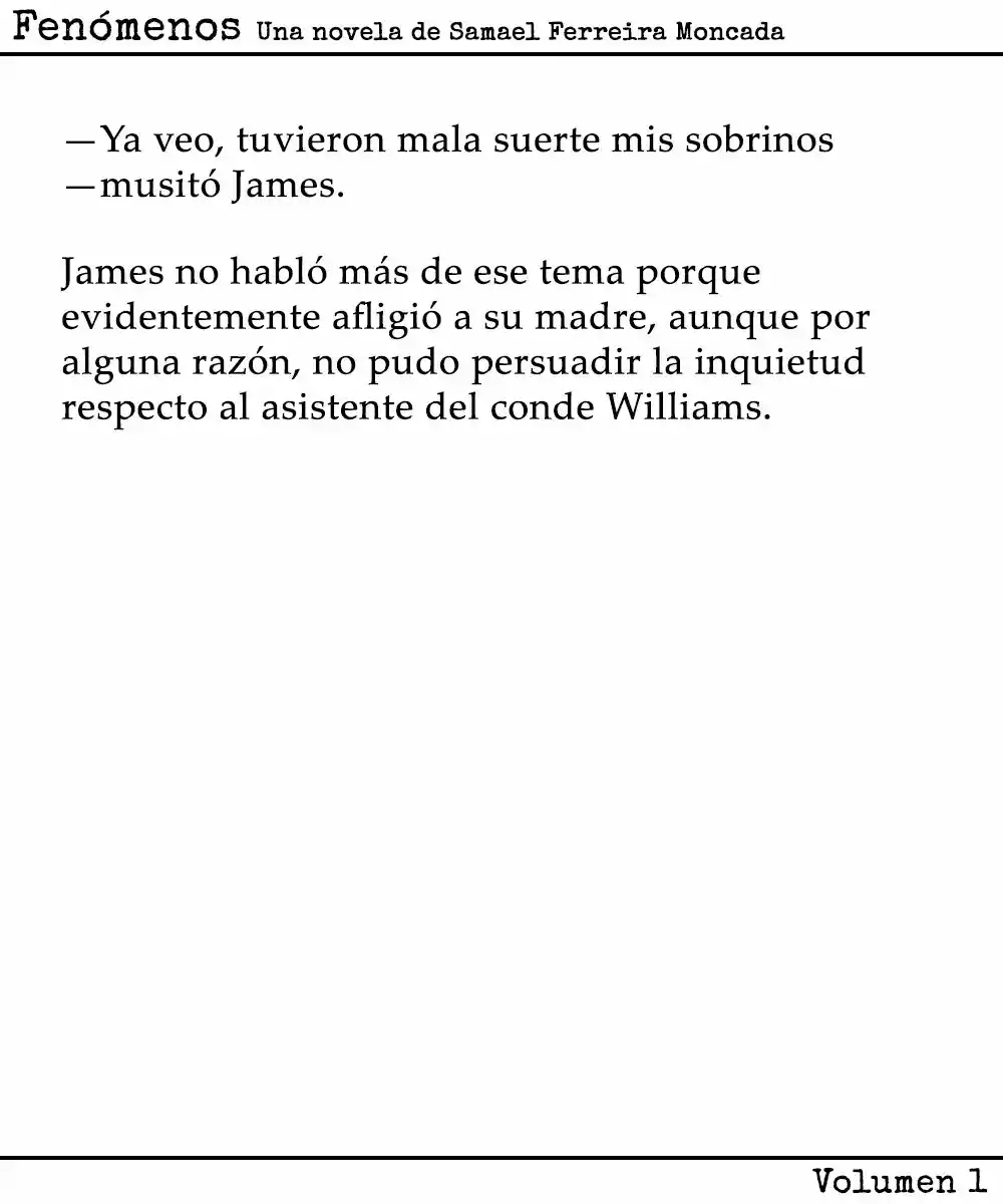 Fenómenos (Novela) - Capítulo 6 - Página 16 - LectorTMOo