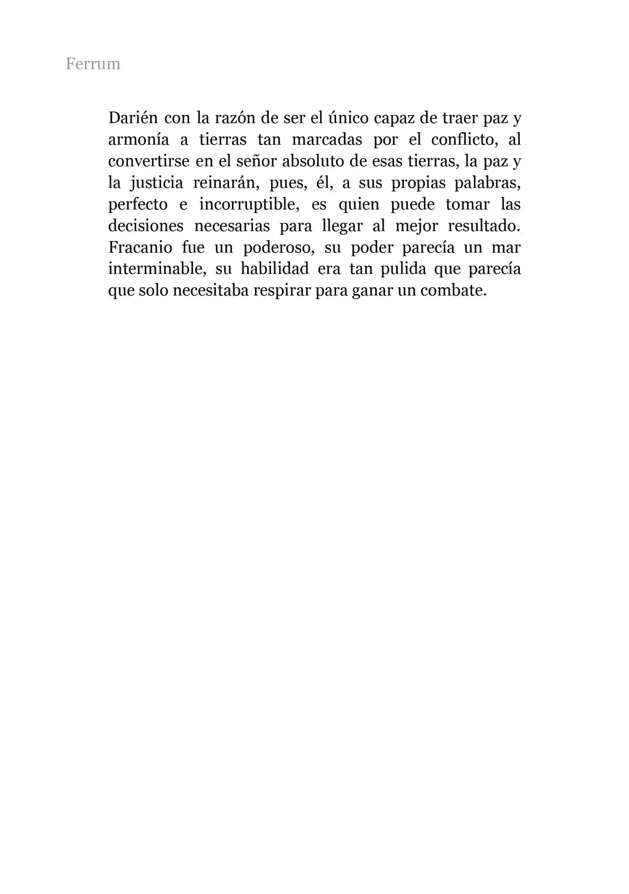 Ferrum: Las Reliquias Perdidas (Novela) - Capítulo  - Página 4 - LectorTMOo