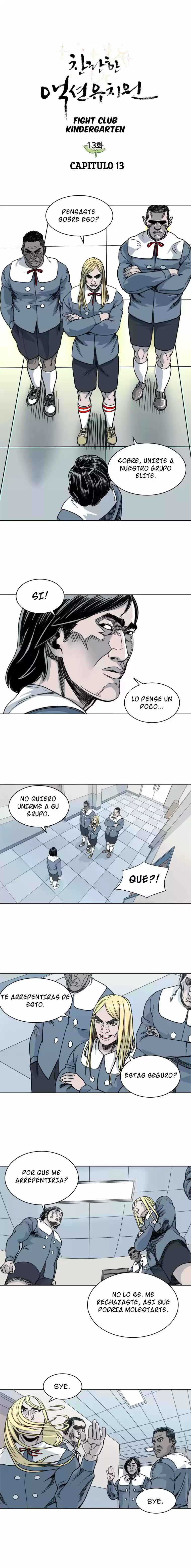 Fight Club Kindergarten - Capítulo 14 - Página 1 - LectorTMOo