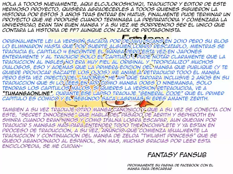 Final Fantasy VII The Incomplete - Capítulo 8 - Página 15 - LectorTMOo