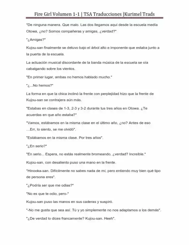 Fire Girl (Novela) - Capítulo 1 - Página 11 - LectorTMOo