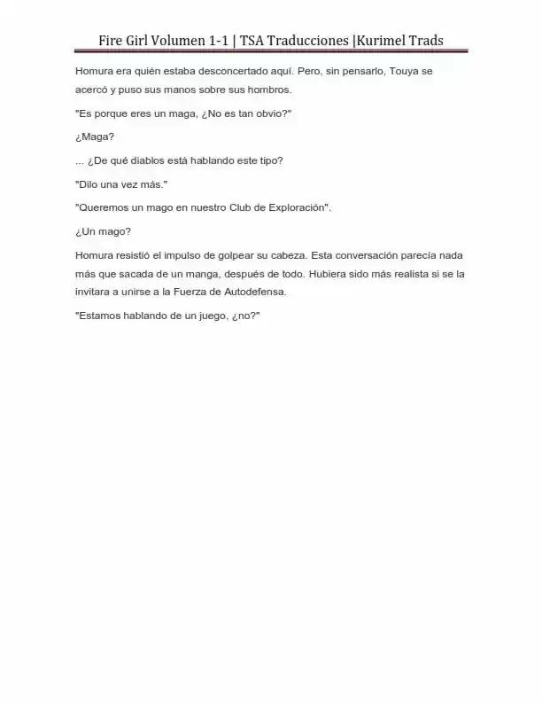 Fire Girl (Novela) - Capítulo 1 - Página 16 - LectorTMOo