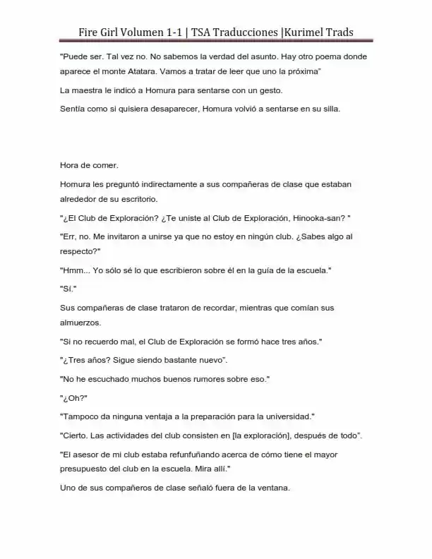 Fire Girl (Novela) - Capítulo 1 - Página 24 - LectorTMOo