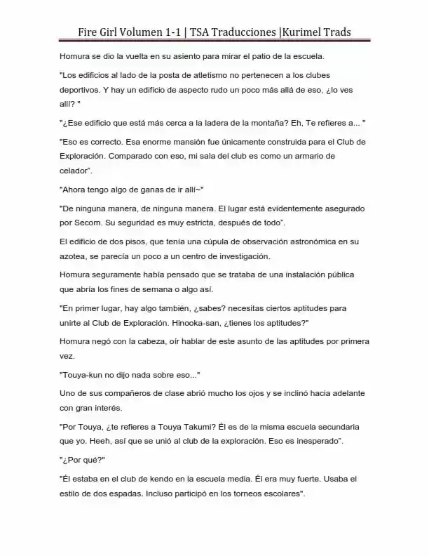 Fire Girl (Novela) - Capítulo 1 - Página 25 - LectorTMOo