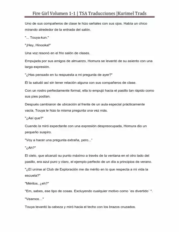 Fire Girl (Novela) - Capítulo 1 - Página 27 - LectorTMOo