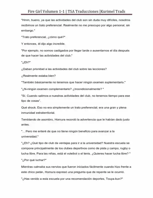 Fire Girl (Novela) - Capítulo 1 - Página 28 - LectorTMOo