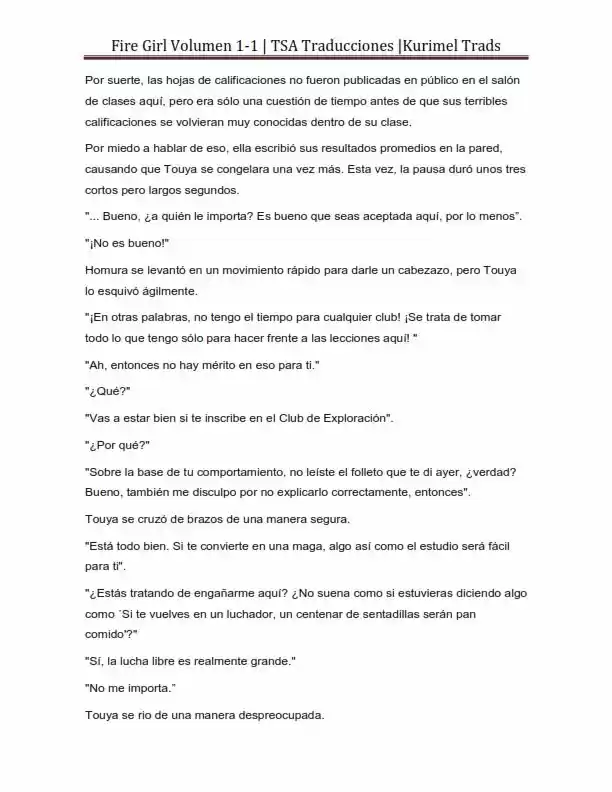 Fire Girl (Novela) - Capítulo 1 - Página 30 - LectorTMOo