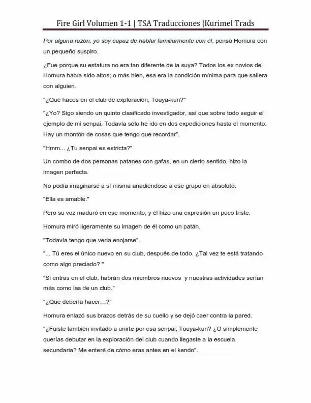 Fire Girl (Novela) - Capítulo 1 - Página 31 - LectorTMOo