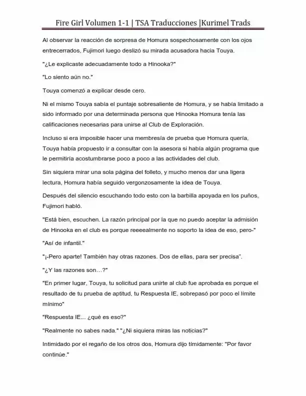 Fire Girl (Novela) - Capítulo 1 - Página 41 - LectorTMOo