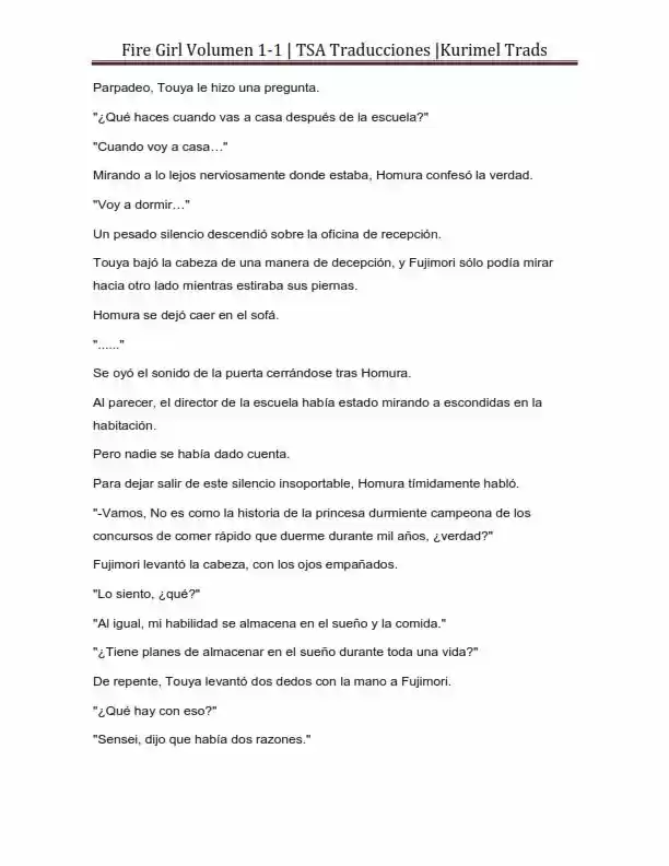 Fire Girl (Novela) - Capítulo 1 - Página 44 - LectorTMOo
