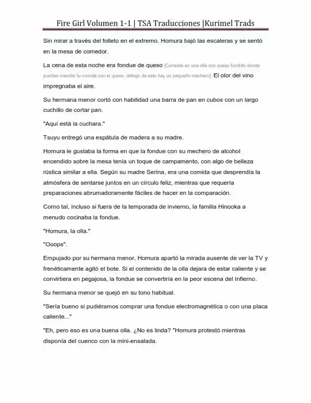 Fire Girl (Novela) - Capítulo 1 - Página 49 - LectorTMOo