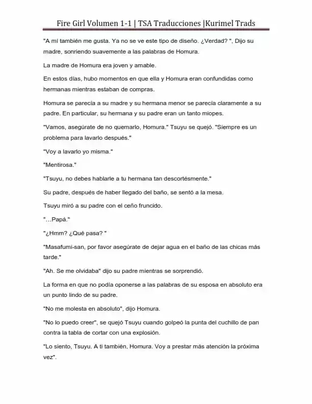 Fire Girl (Novela) - Capítulo 1 - Página 50 - LectorTMOo
