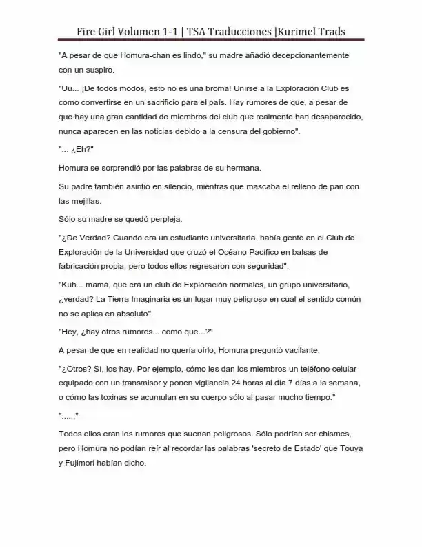 Fire Girl (Novela) - Capítulo 1 - Página 53 - LectorTMOo